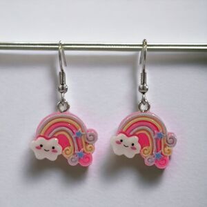 🌈Smiling Rainbow Earrings🌈(2-A010-B)-Jewelry for Women
